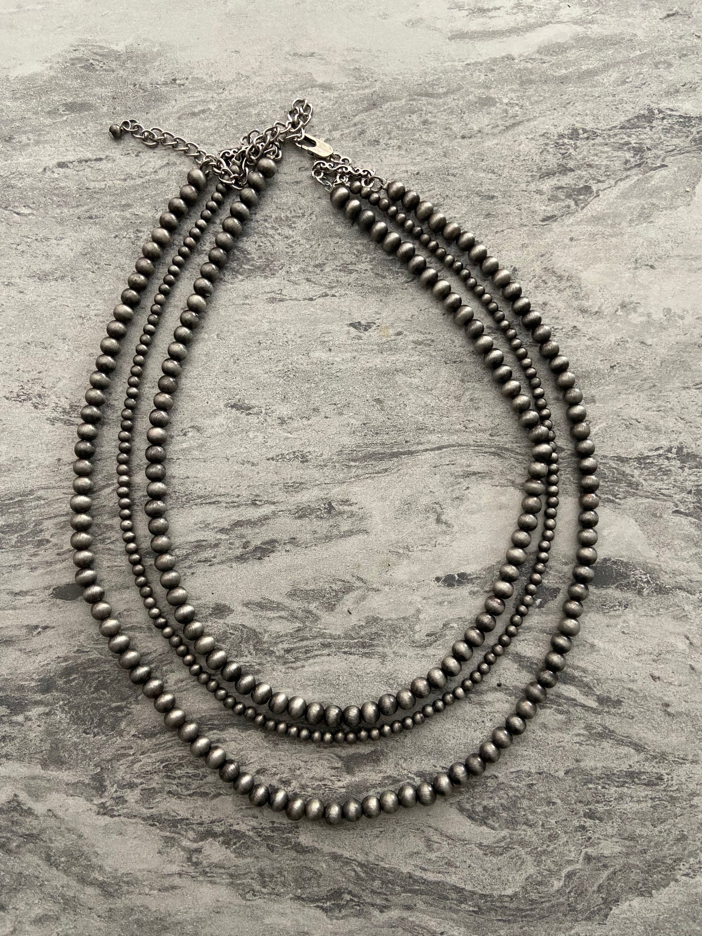 3 string Navajo Pearl necklace
