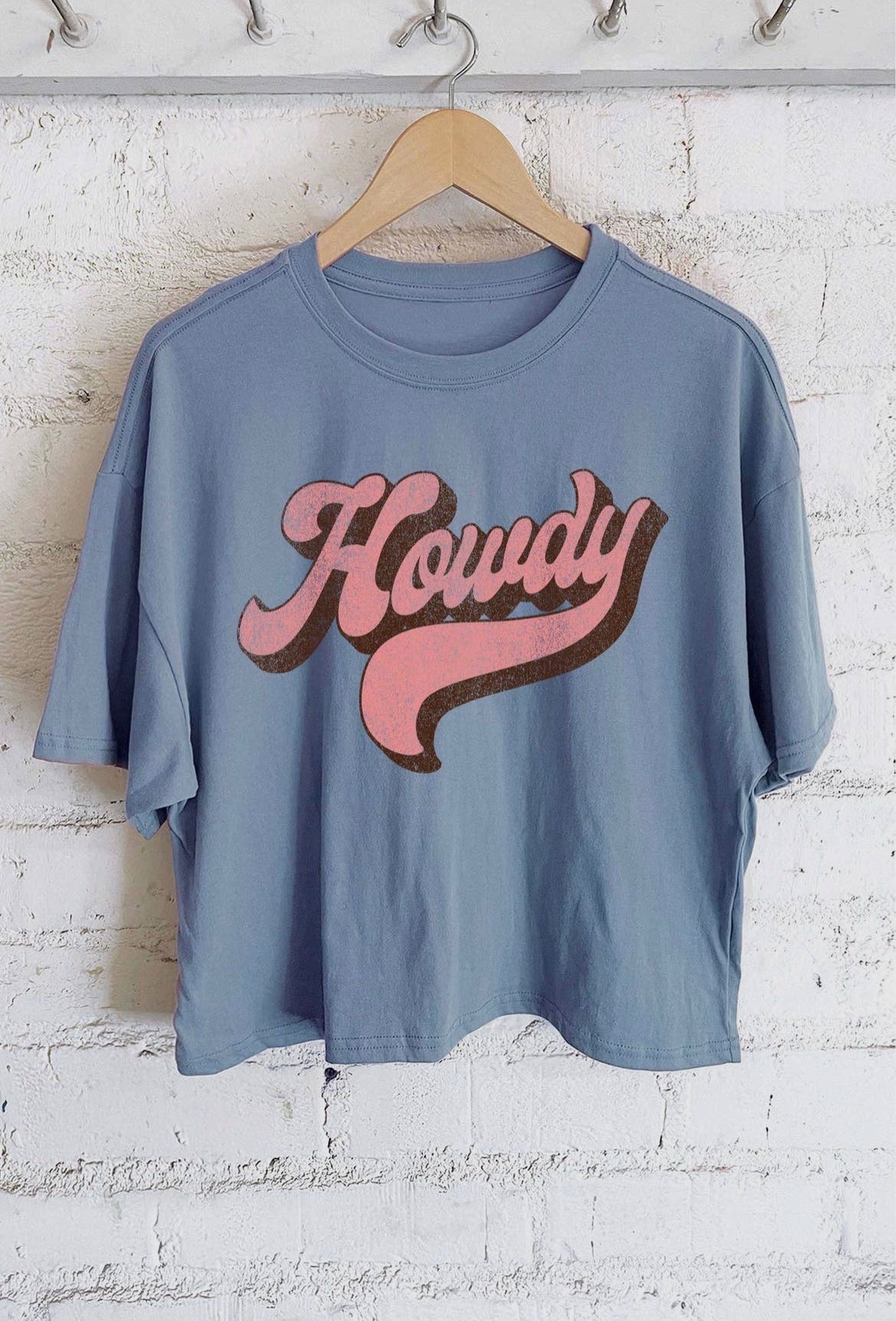 Howdy Cropped Tshirt