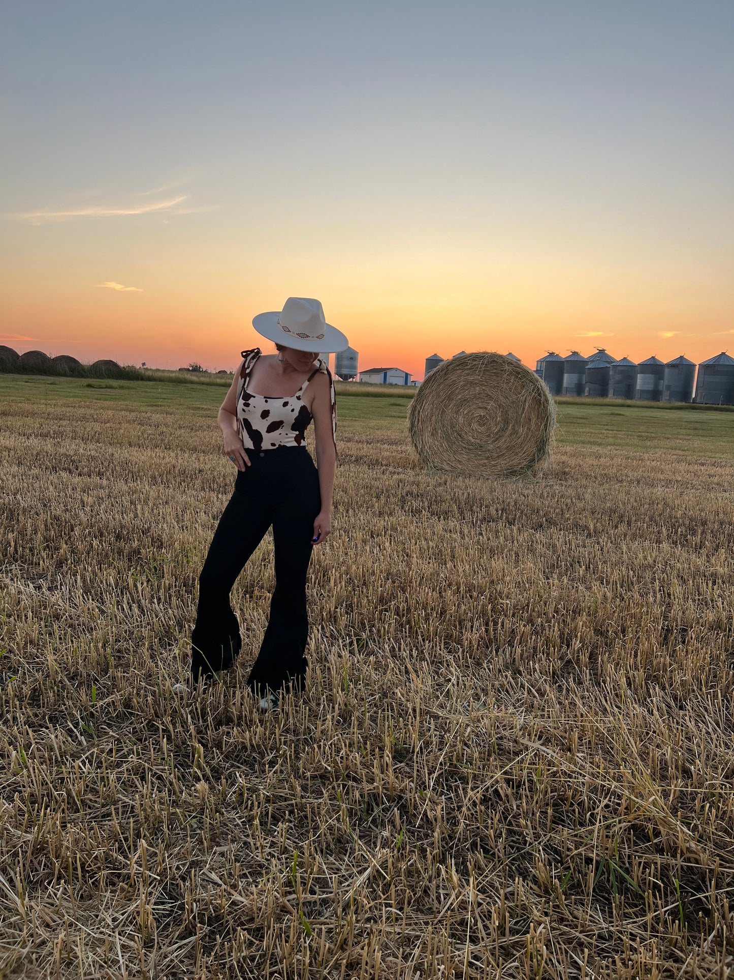 Black Bell Bottoms