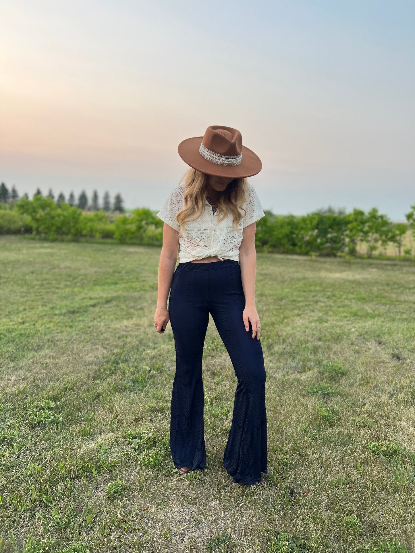 Navy Bell Bottoms