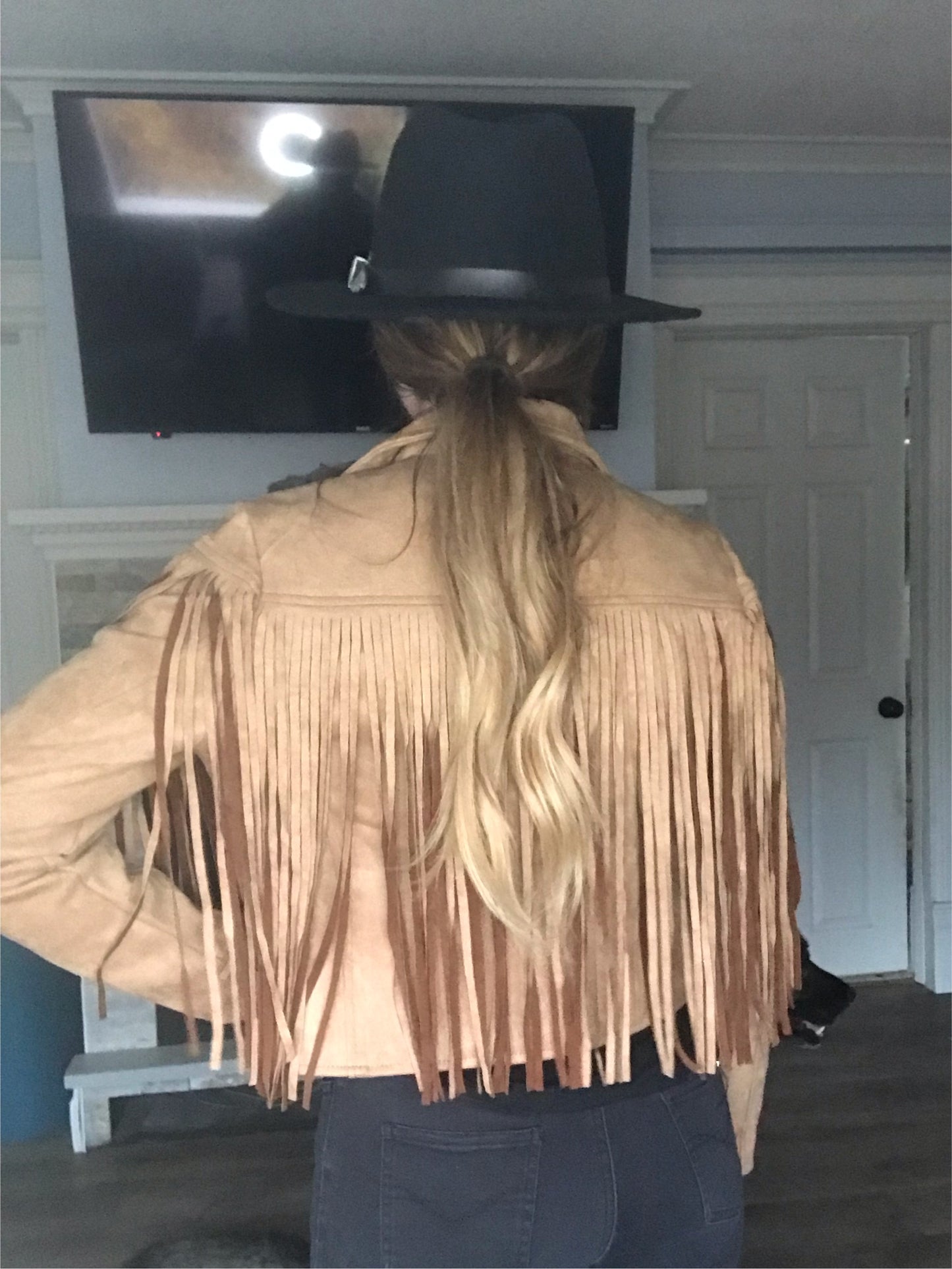 Fringe Suede jacket