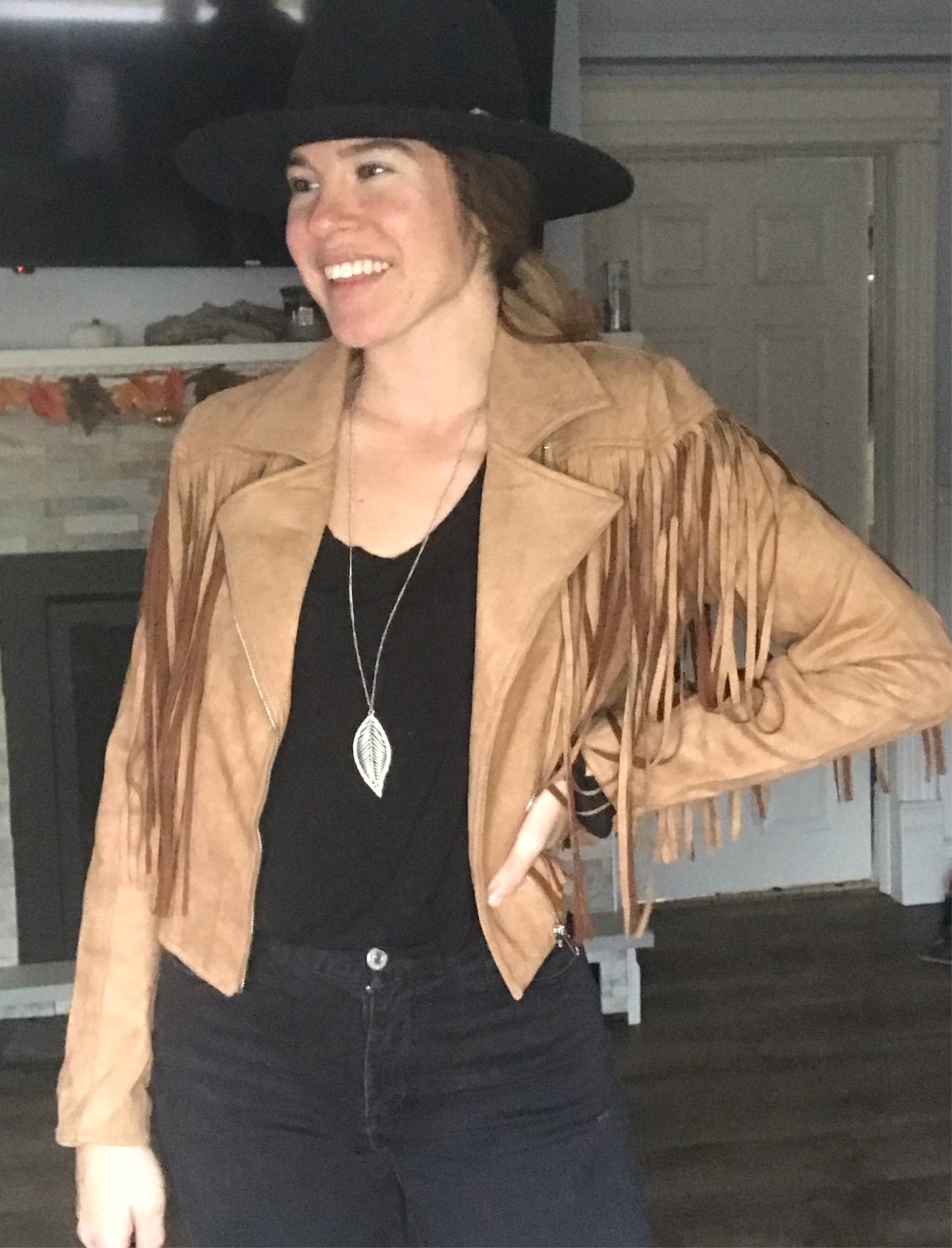 Fringe Suede jacket