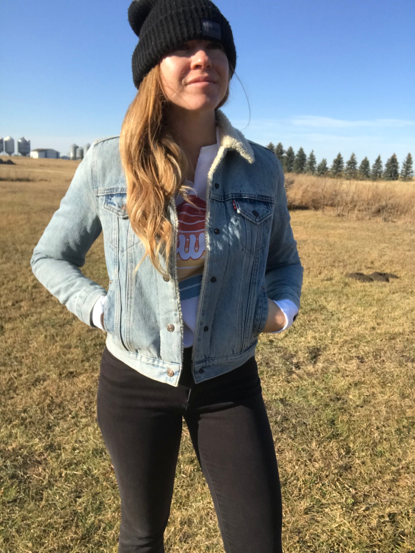 Rebloomed XS Levis Jacket