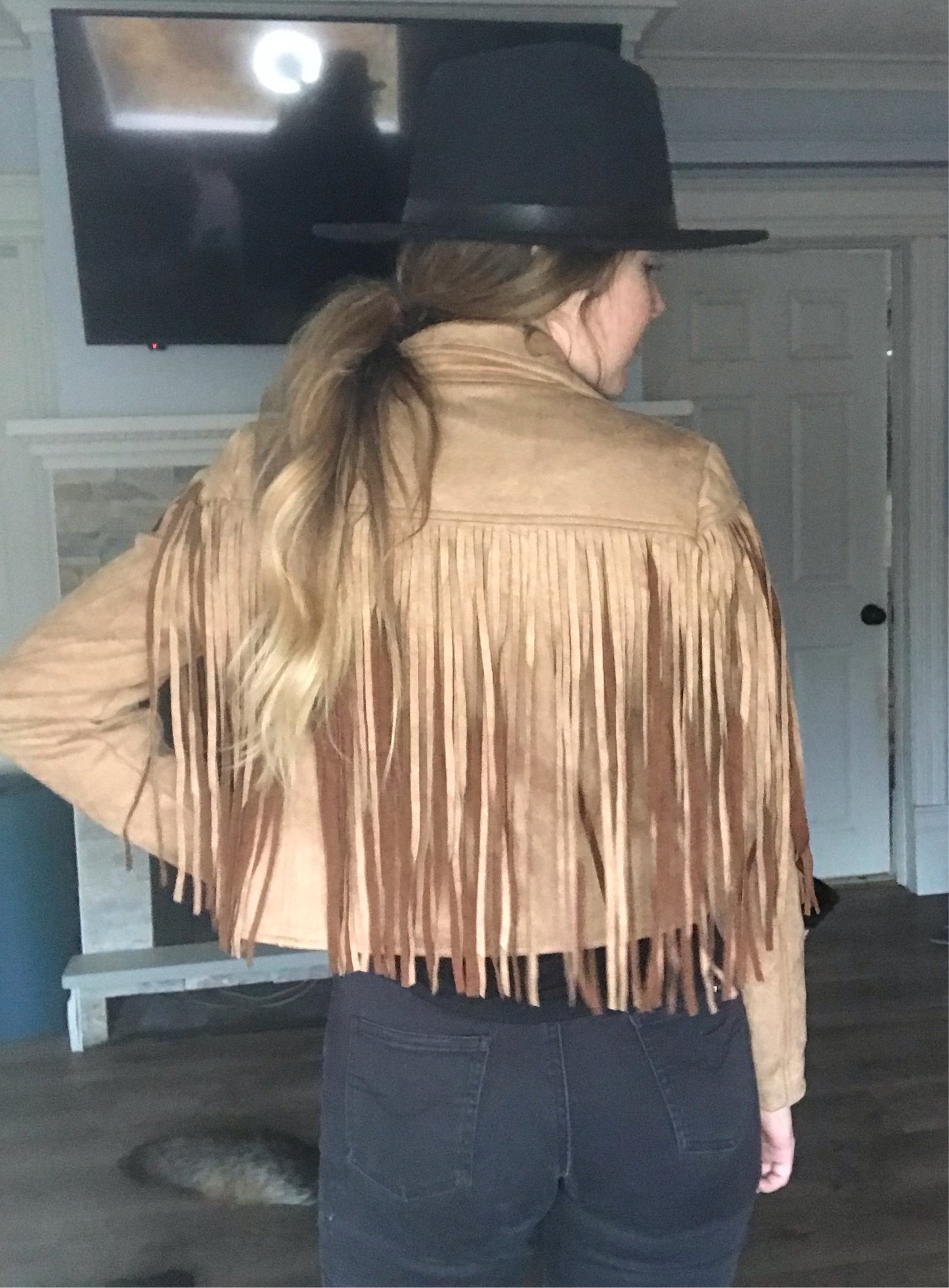 Fringe Suede jacket